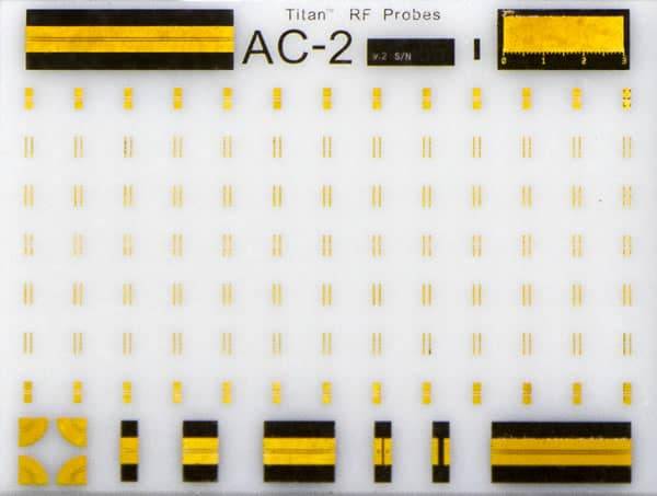 RF Calibration Substrates