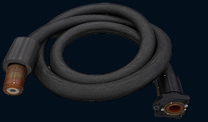 4 meters flex hose 300 c